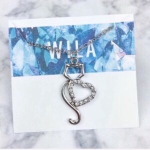 NWTB. WILA Kitty Cat Necklace